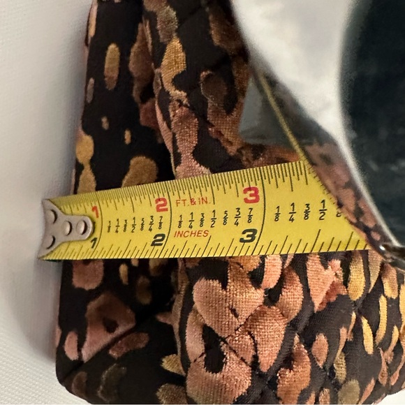 Kurt Geiger London Leopard Print Velvet Mini Brixton Crossbody Bag - Picture 8 of 12